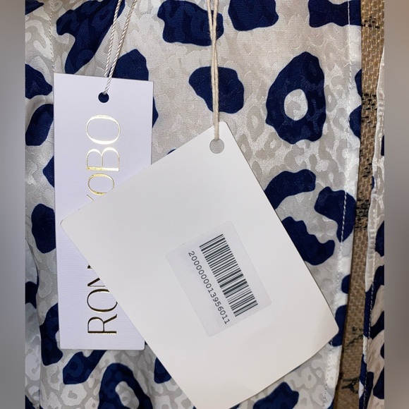 RONNY KOBO Jade leopard-print satin-jacquard midi dress - Picture 16 of 16